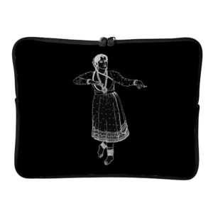 A Dance into Space – Dancing to My Heritage Laptop Sleeve