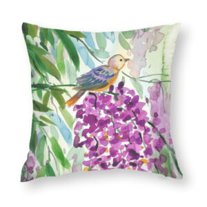 Song of a Nightingale Throw Pillowcase