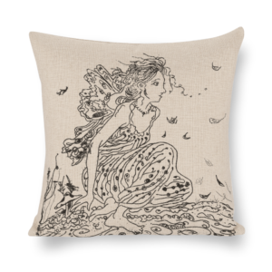 The Fall Fairy Linen Pillowcase
